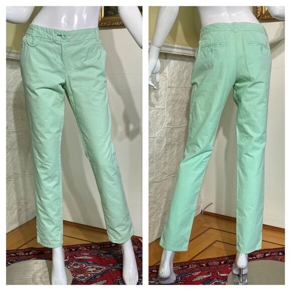 Tommy Hilfiger Classic Chinos 100% Cotton Mint Green - Picture 1 of 13